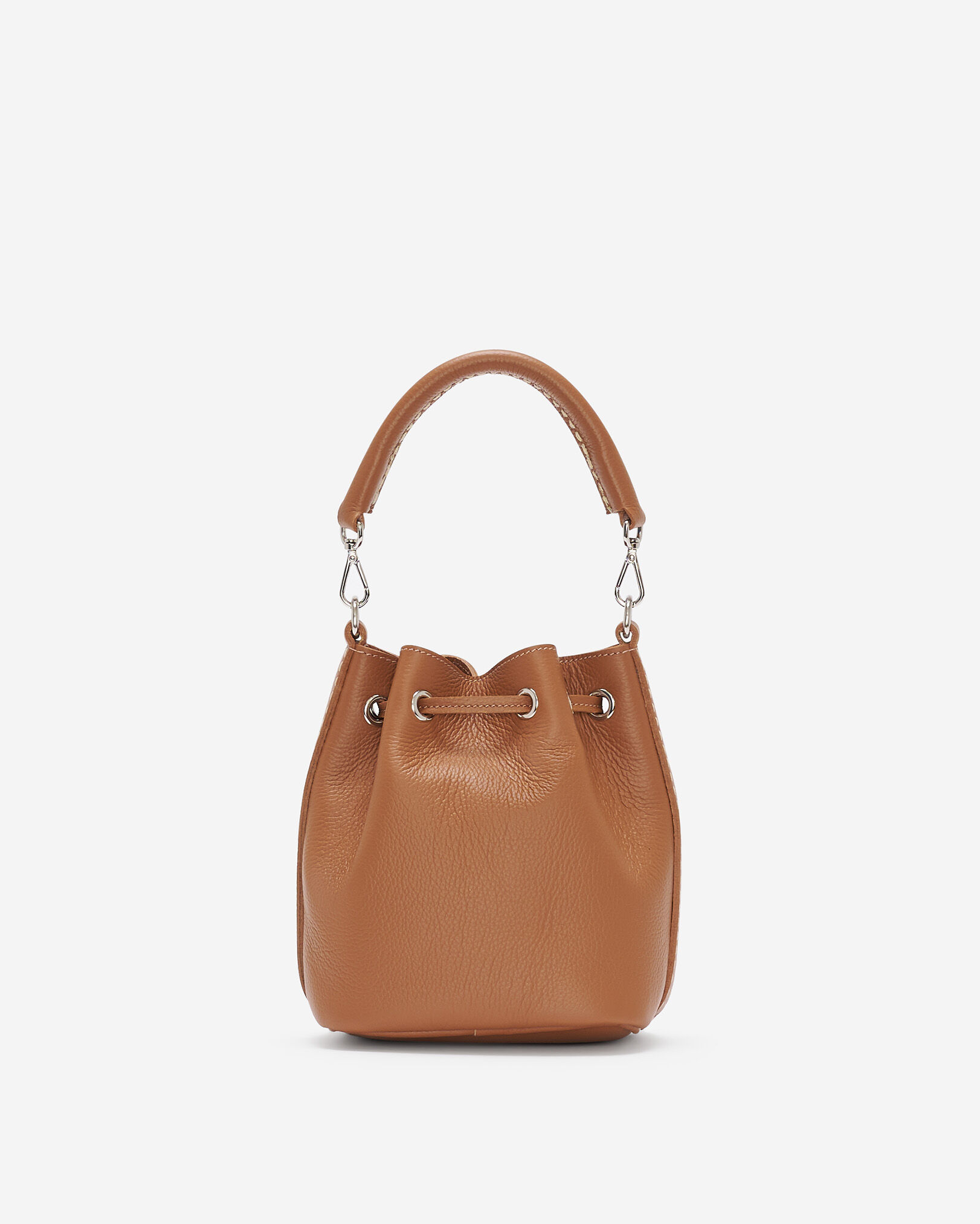 Mini sac seau 2.0 en cuir Cervino