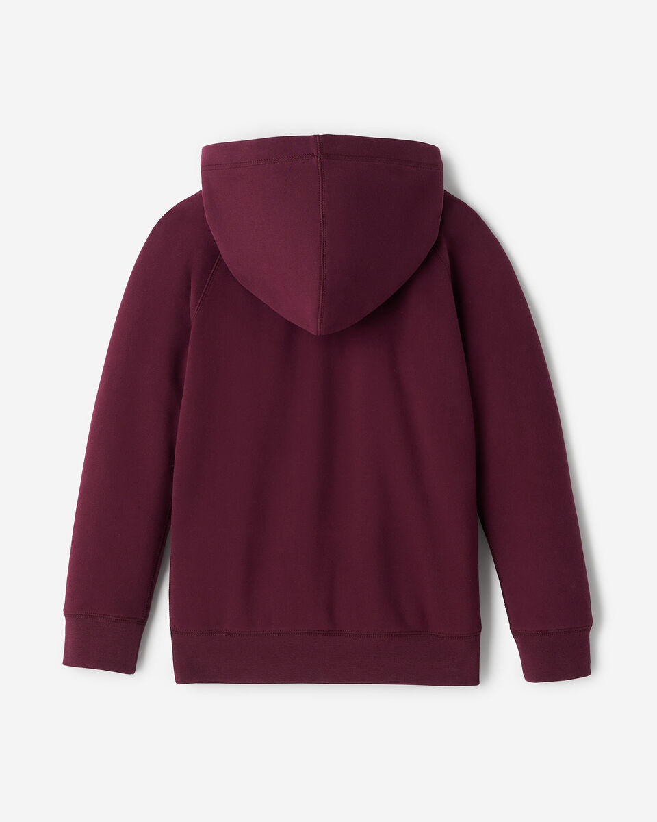 Chandail kangourou &agrave; capuchon en coton bio &agrave; coutures en satin Cooper pour enfants