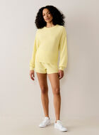 Terry Knit Sweater Short 3 Inch
