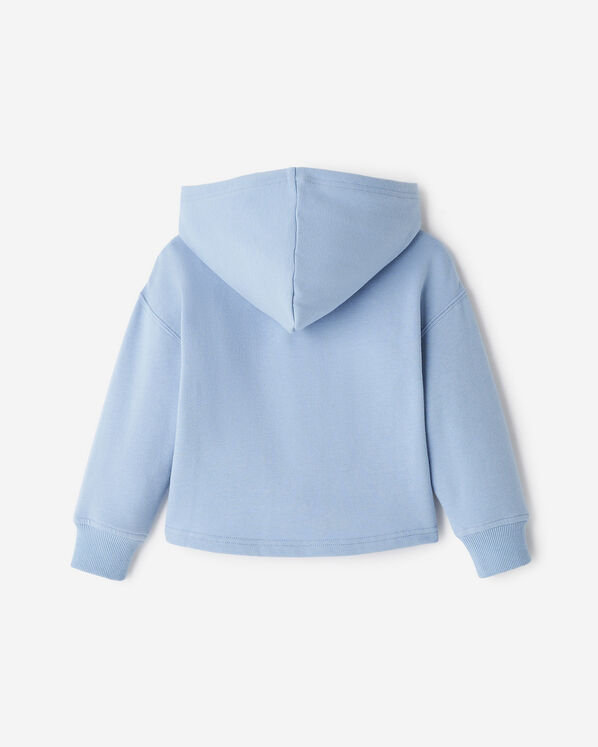 Toddler Girls Cozy Cooper Shortened Hoodie Toddler Girls Cozy Cooper Shortened Hoodie