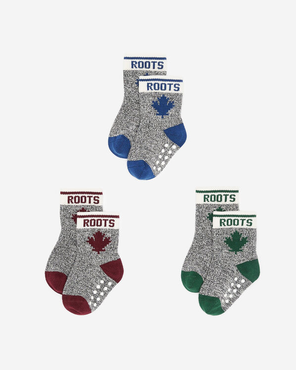 Baby & Toddler Cabin Maple Sock 3 Pack