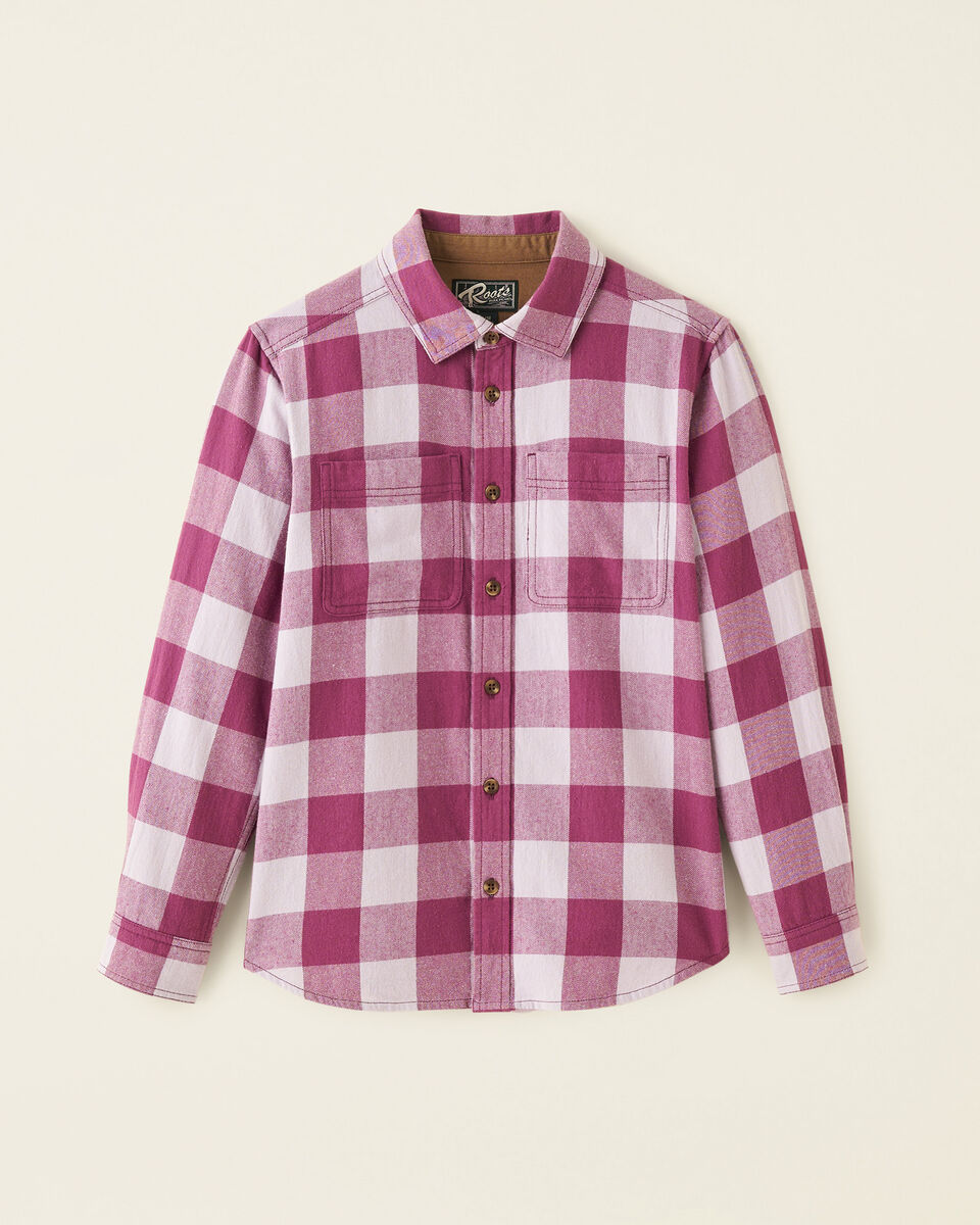 Kids Relaxed Park Plaid Shirt