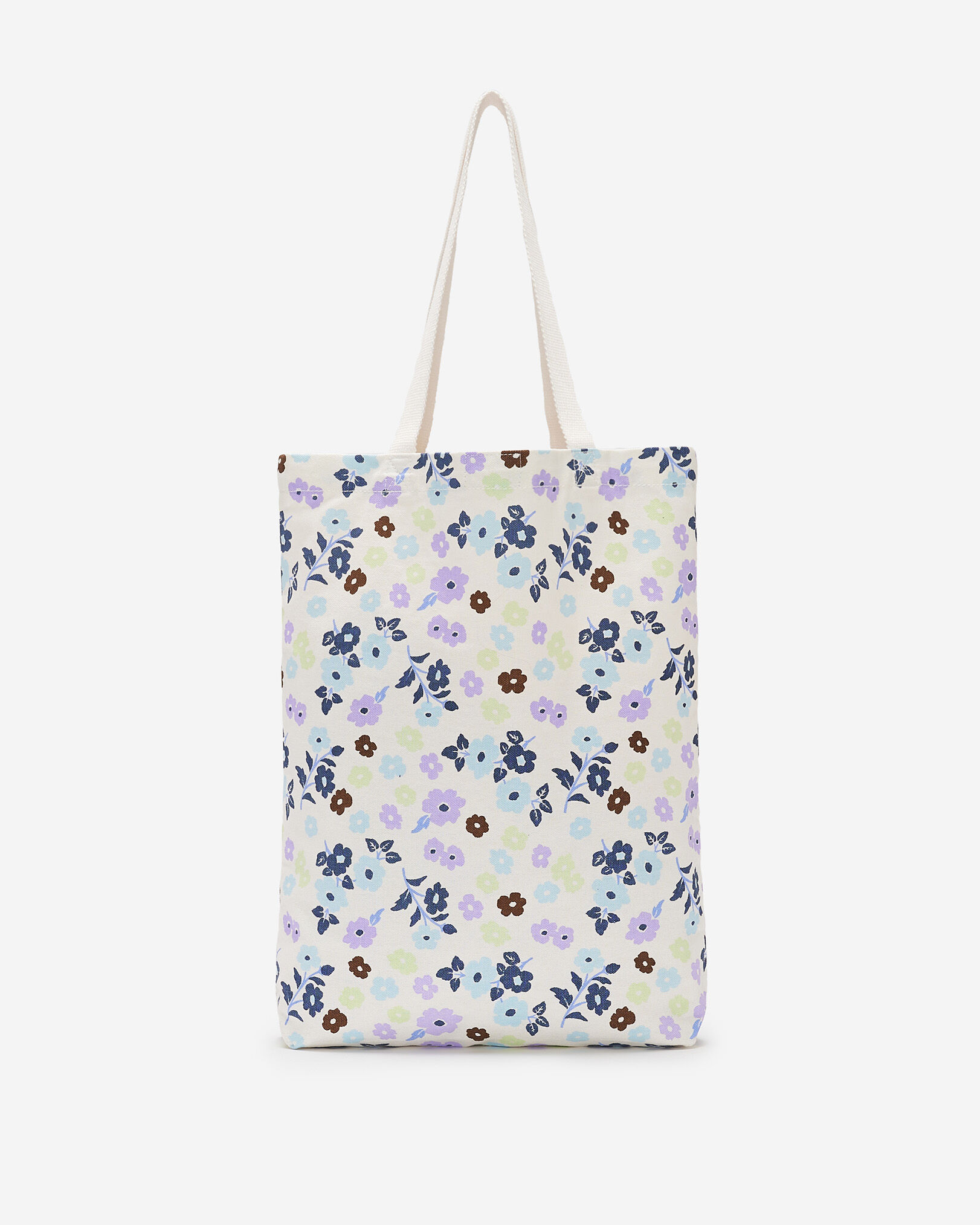 Fourre-tout en toile à motif floral