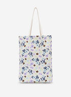 Floral Canvas Tote