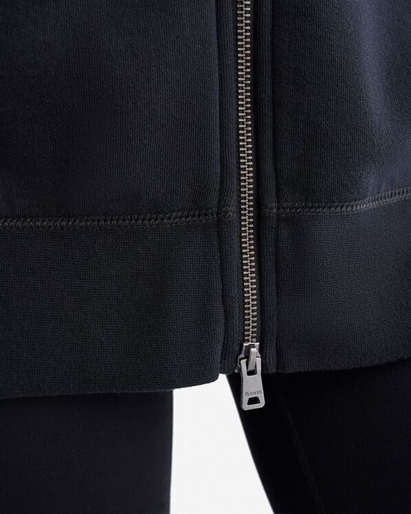 Organic Capri Full Zip Hoodie