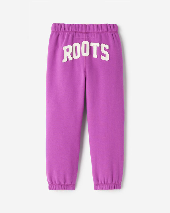 Pantalon original en molleton de coton bio Roots pour tout-petits