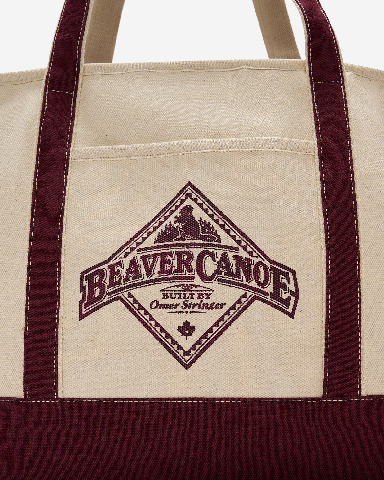 Roots☆Beaver Canoe キャンバス トートバッグ Beaver Canoe Small Pocket Tote | Accessories, Tote Bags | Roots