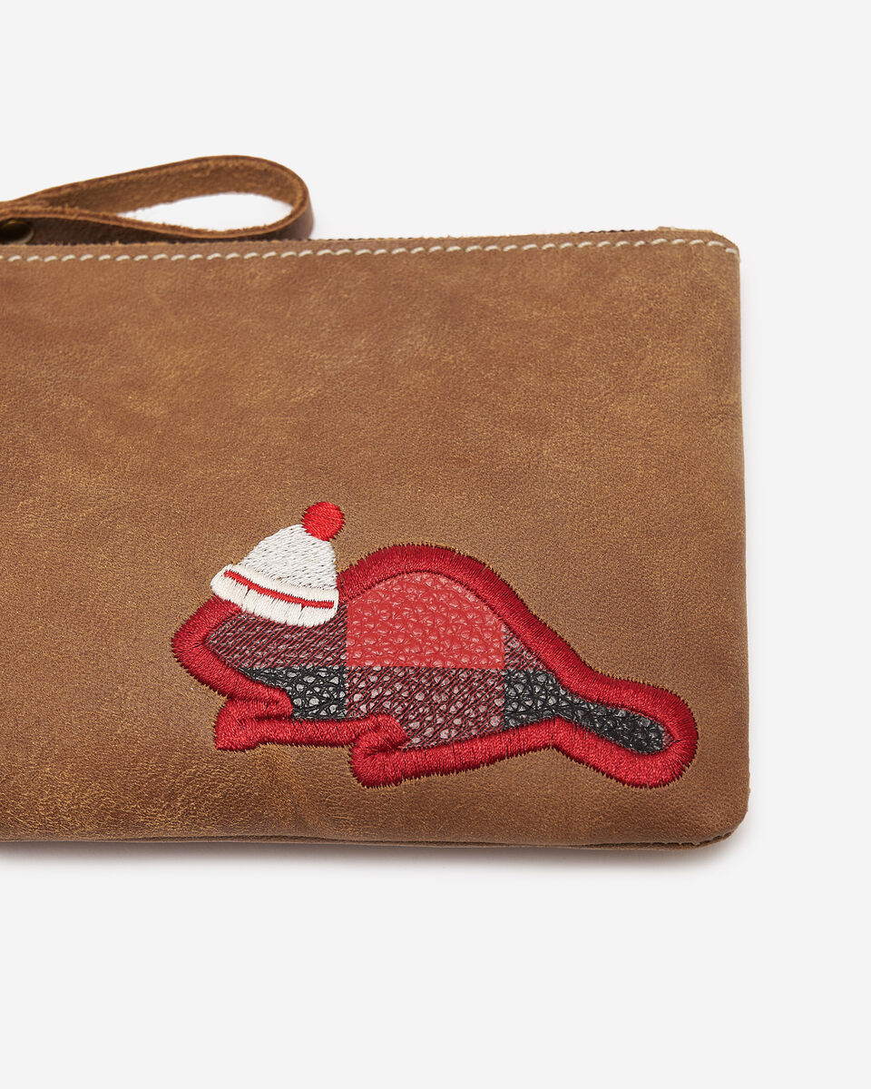 Cabin Beaver Zip Pouch Tribe