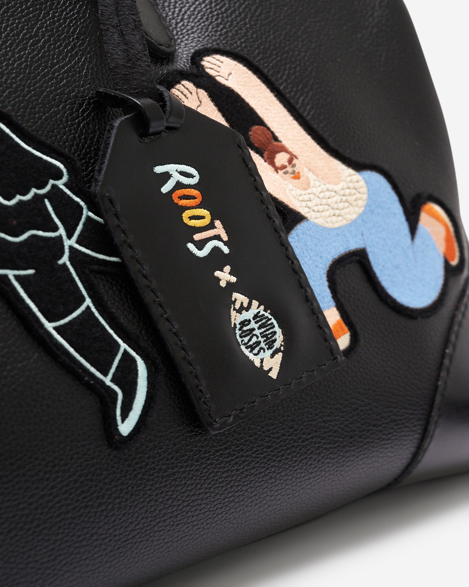 Roots X Vivian Rosas Pride Small Banff Bag
