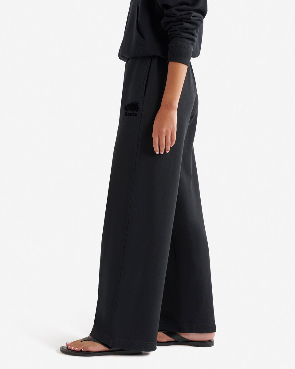 Organic Cooper Wide Leg Sweatpant