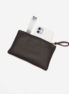 Pochette moyenne &agrave; glissi&egrave;re en cuir Nuage