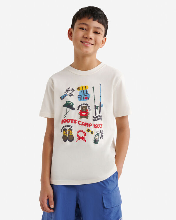 T-shirt Camp phosphorescent pour enfant