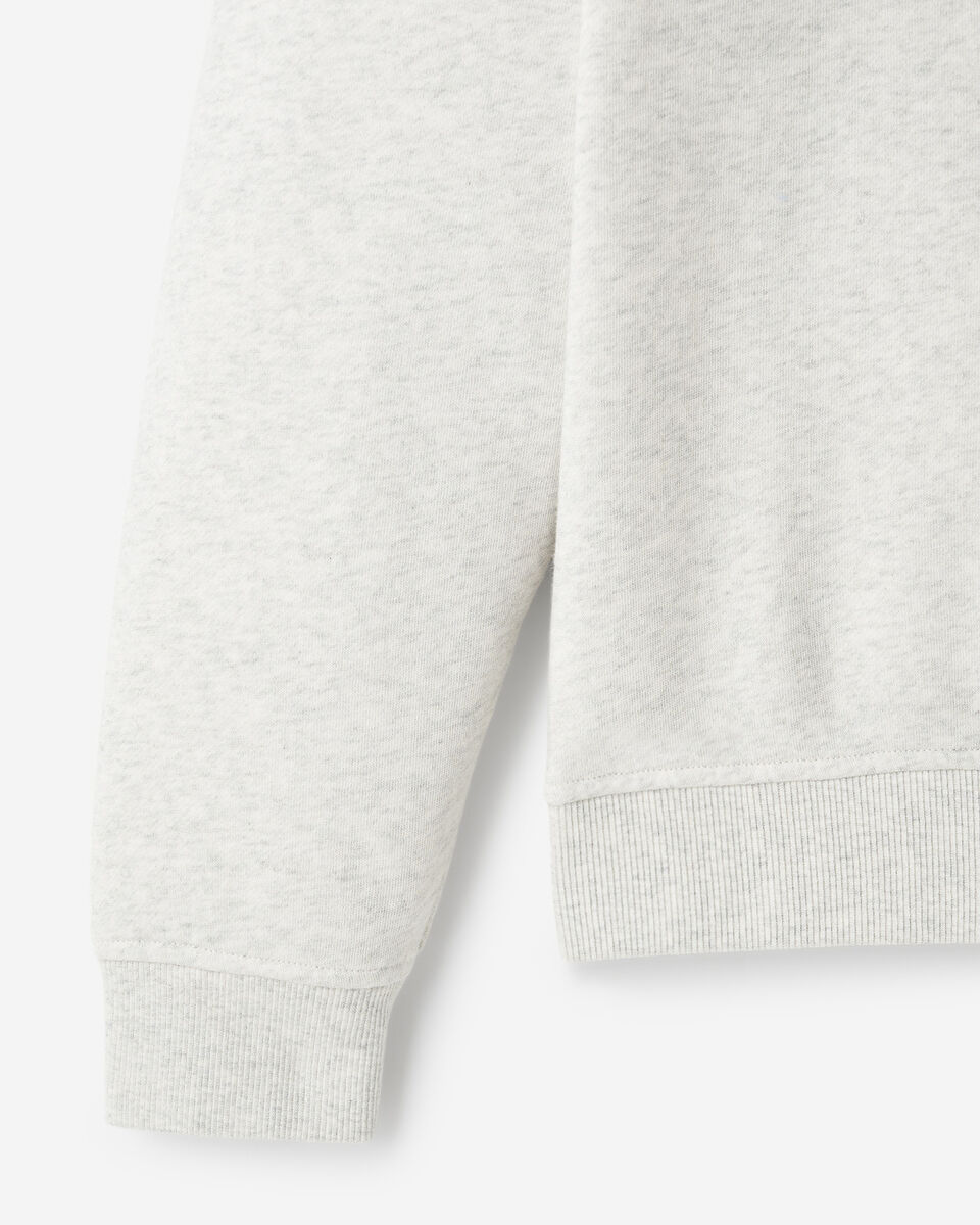 Roots Applique Half Zip Stein