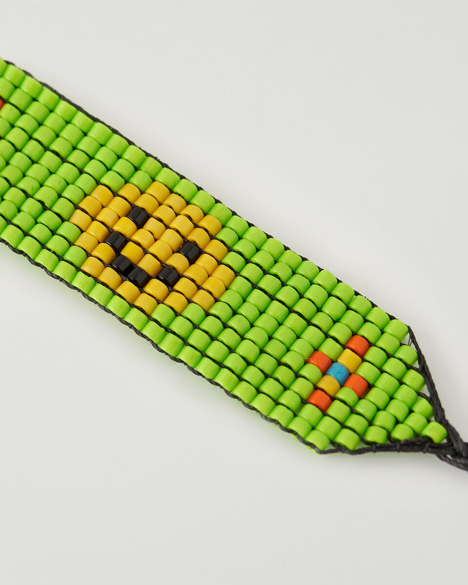 Unica Smiley Bracelet Lime