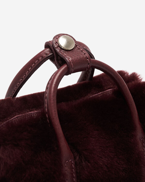 Shearling Micro Banff Crossbody