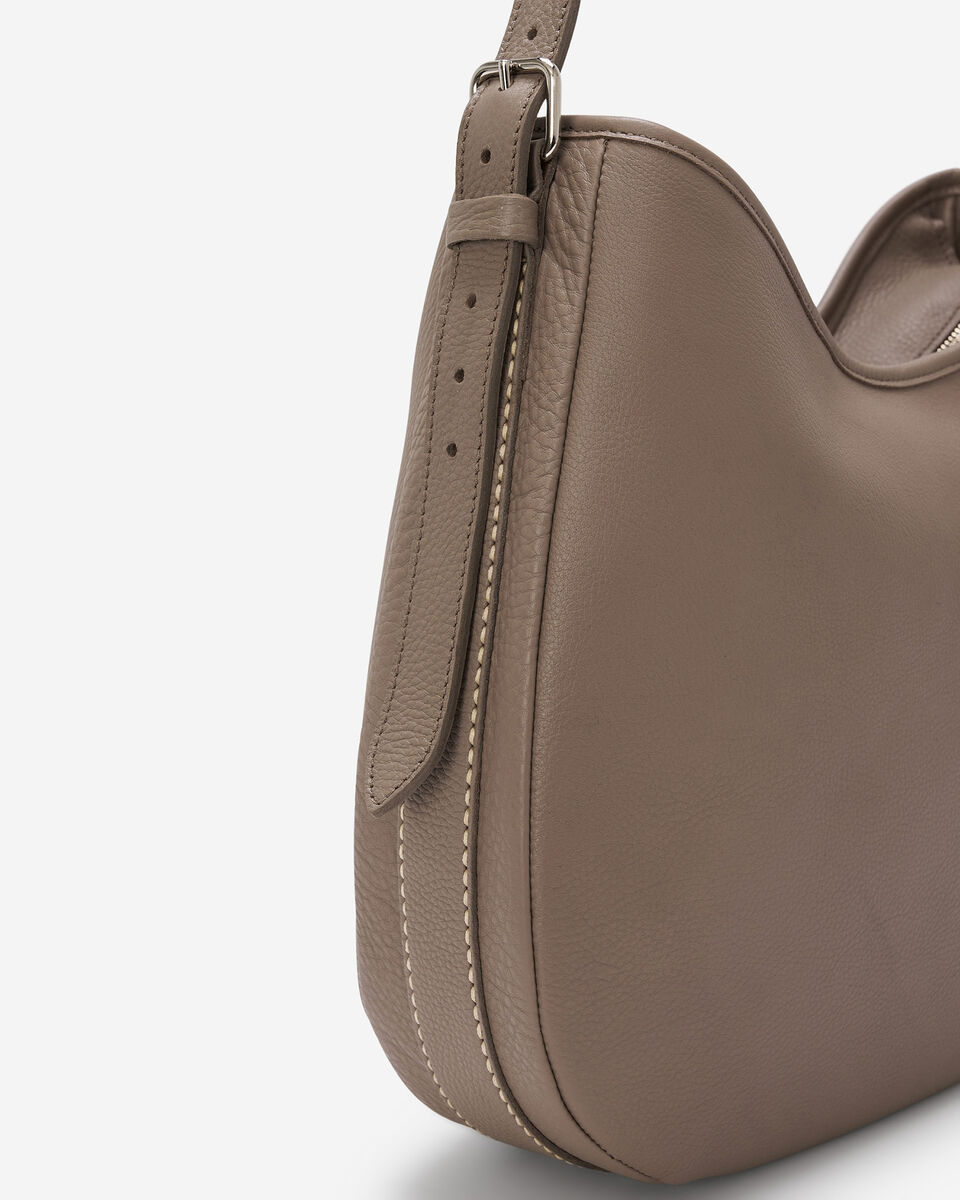 Grand sac Lexi en cuir Nuage