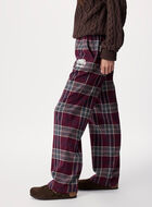 Pantalon de pyjama &agrave; carreaux pour femme