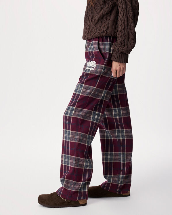 Pantalon de pyjama &agrave; carreaux pour femme
