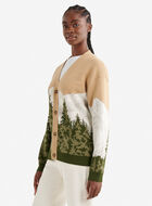 Landscape Intarsia Cardigan