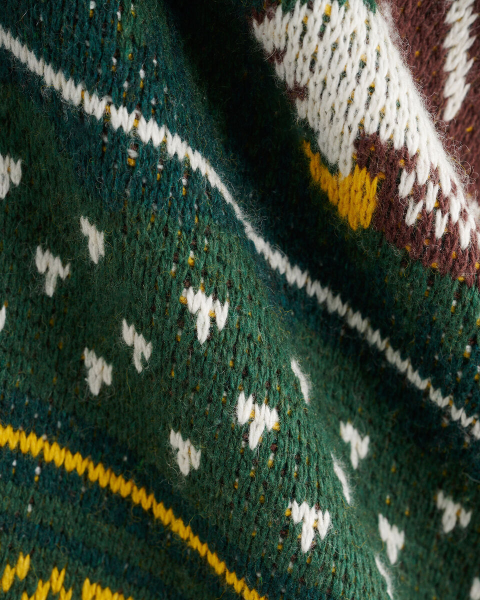 Cabin Shawl Fair Isle Cardigan