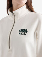 Organic Cooper Relaxed Half Zip Stein
