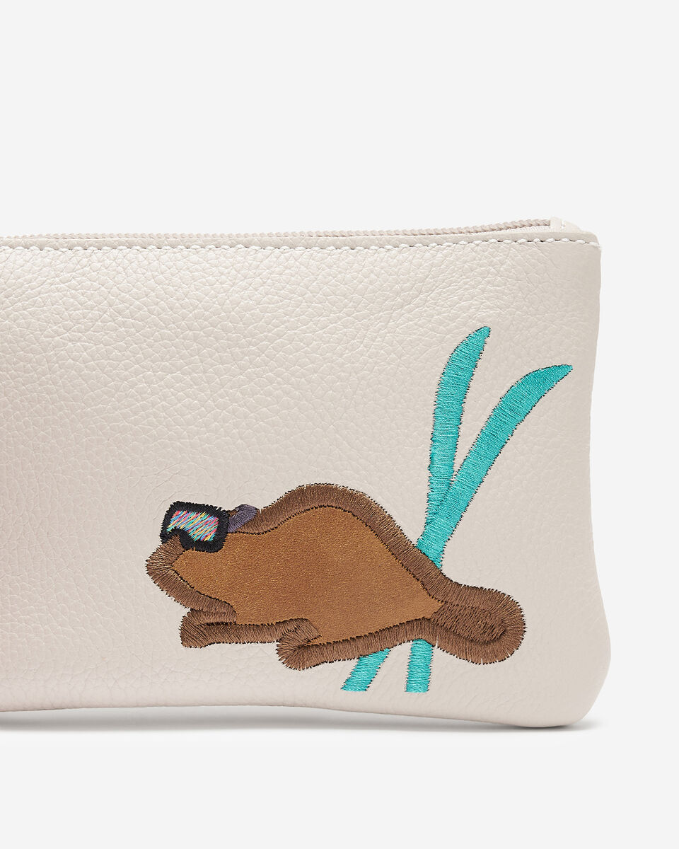 Skiing Beaver Pouch Cervino