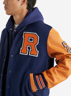 Blouson universitaire rétro pour homme