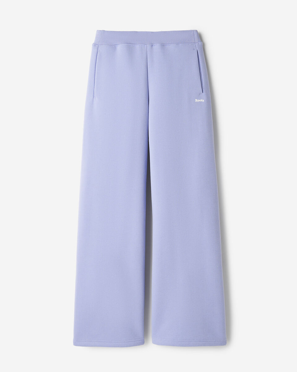Pantalon en molleton Nuage &agrave; jambe droite
