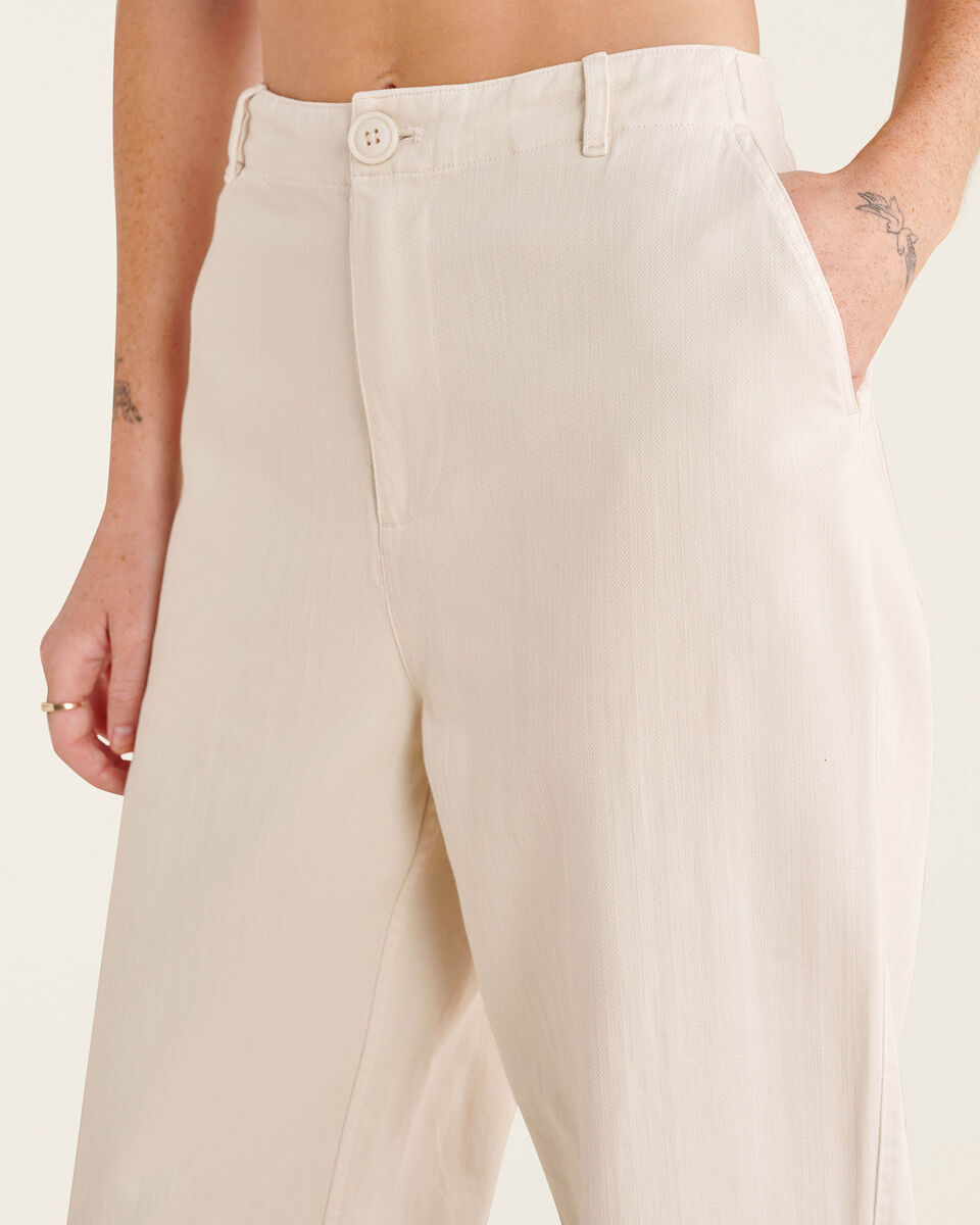 Soft Twill Barrel Pant