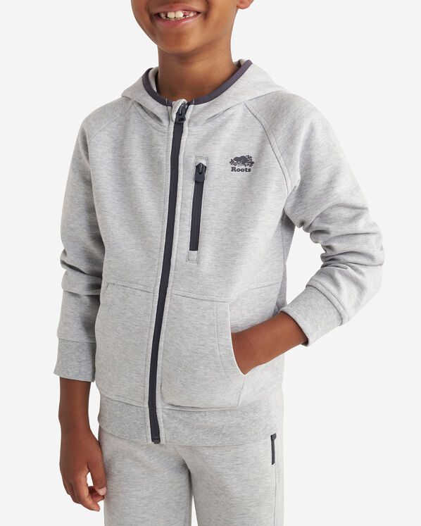 Kids Recover Interlock Full Zip Hoodie