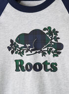Kids Plaid Baseball T-Shirt