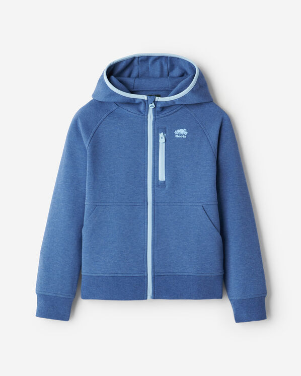 Chandail &agrave; capuchon et glissi&egrave;re en tissu interlock Recover pour enfants