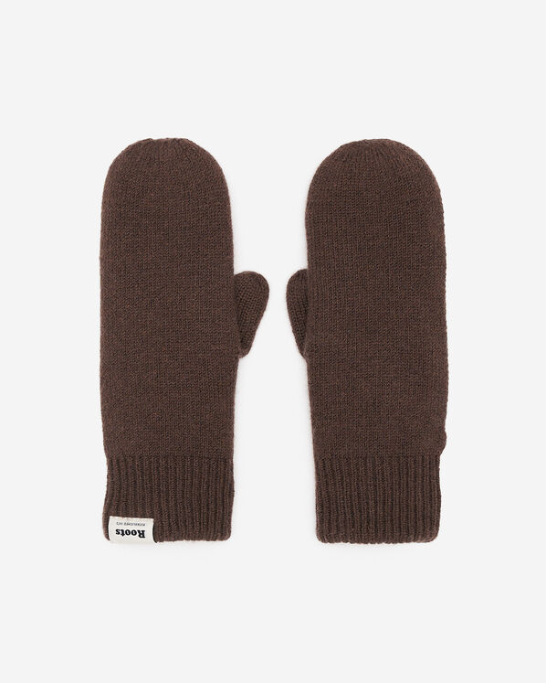 Mitaines douillettes en tricot pour adulte