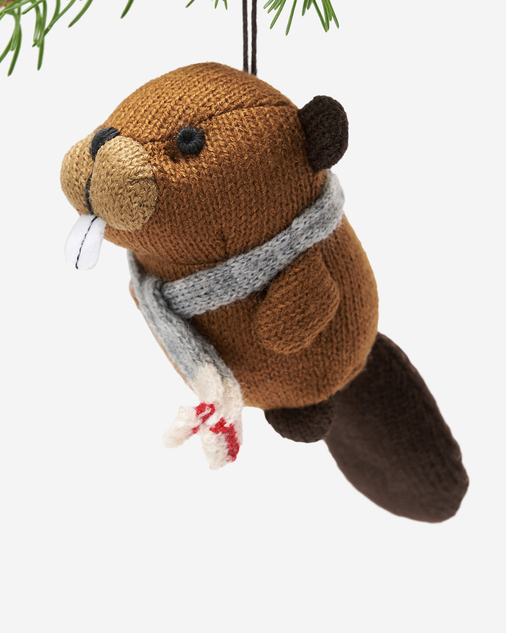 Roots Beaver Ornament