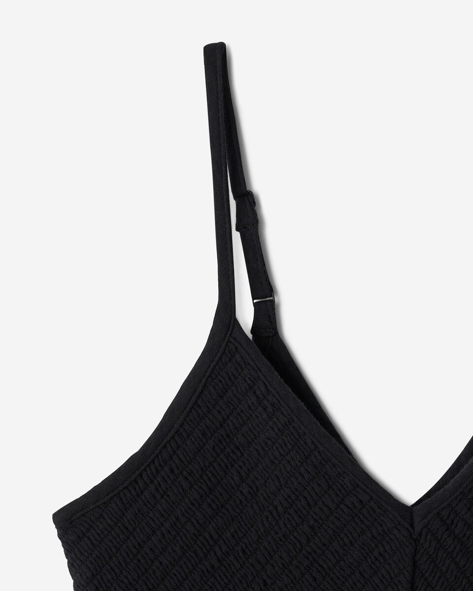 Robe nid-d&rsquo;abeilles en gaze de coton Isla