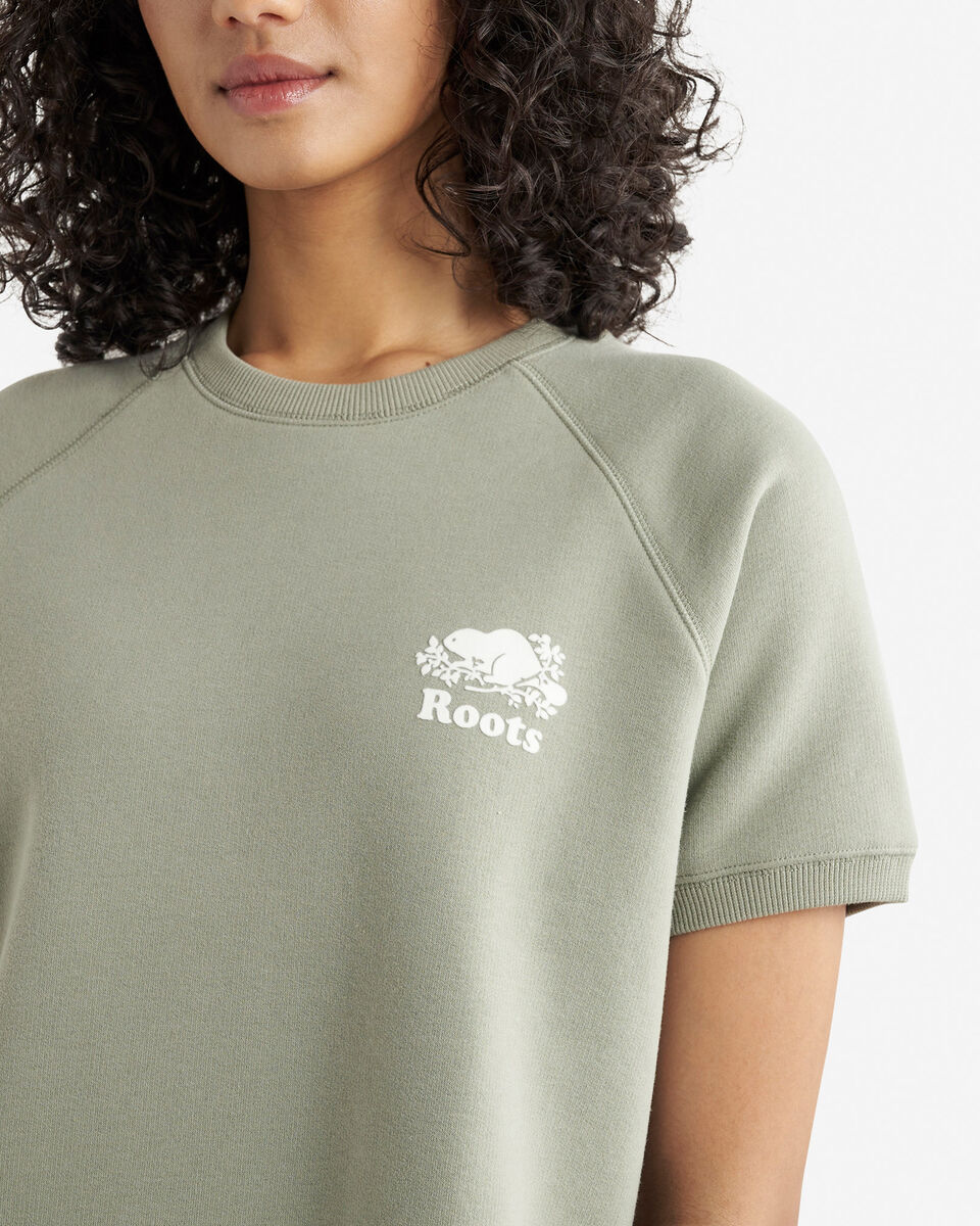 Organic Cooper Short Sleeve Terry Top