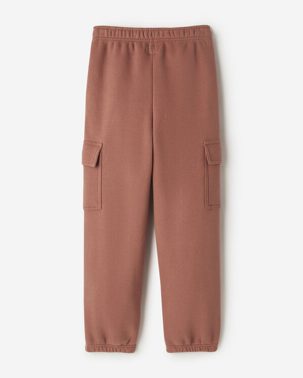 Pantalon cargo d&eacute;contract&eacute; en molleton Nuage pour enfants