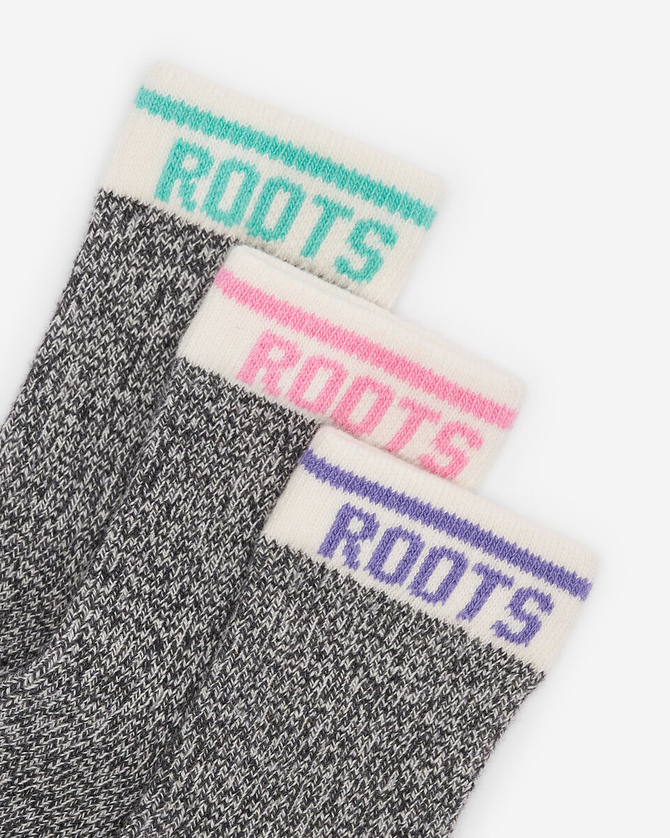 Baby & Toddler Cabin Ankle Sock 3 Pack