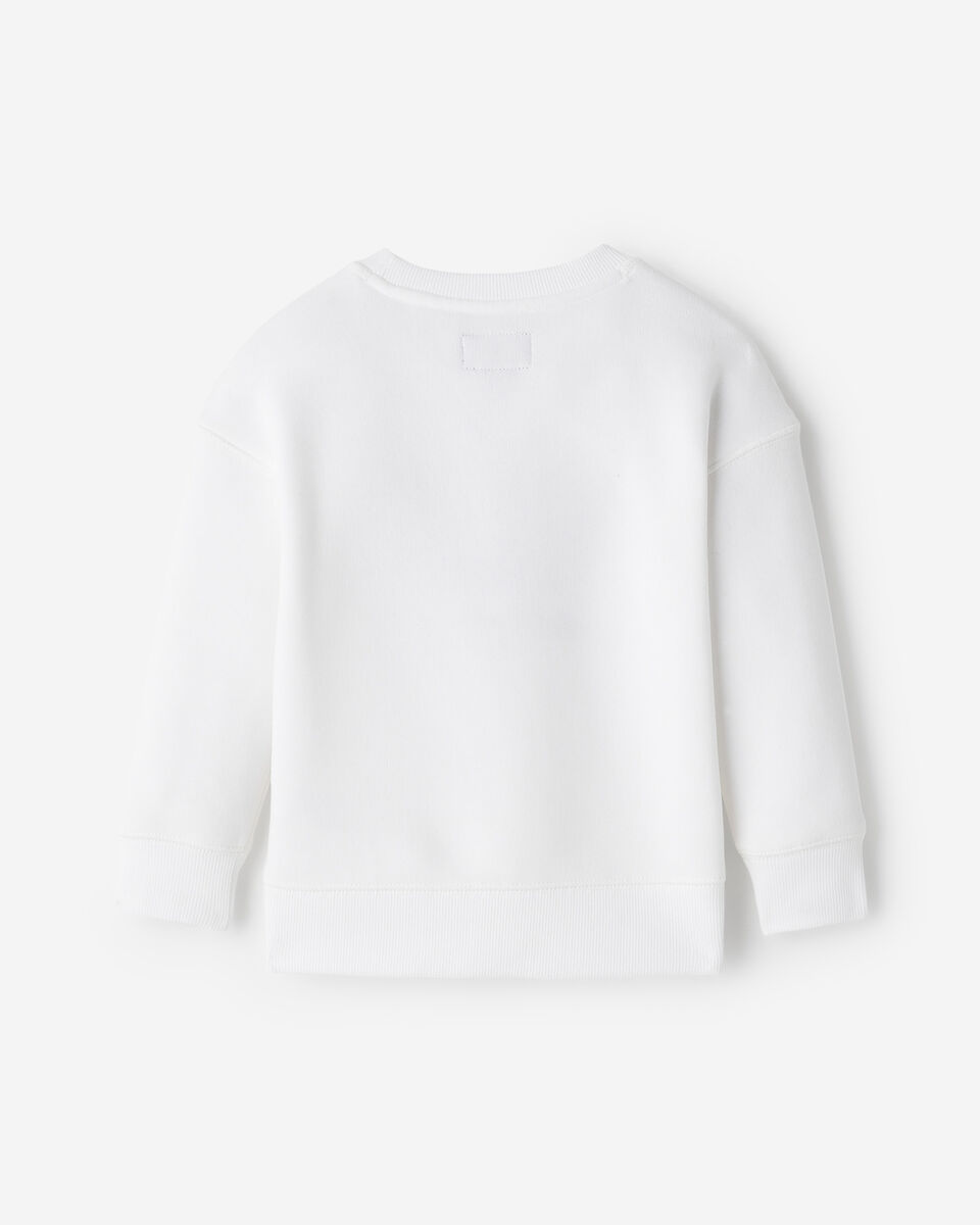 Toddler Plaid Applique Crew Sweatshirt