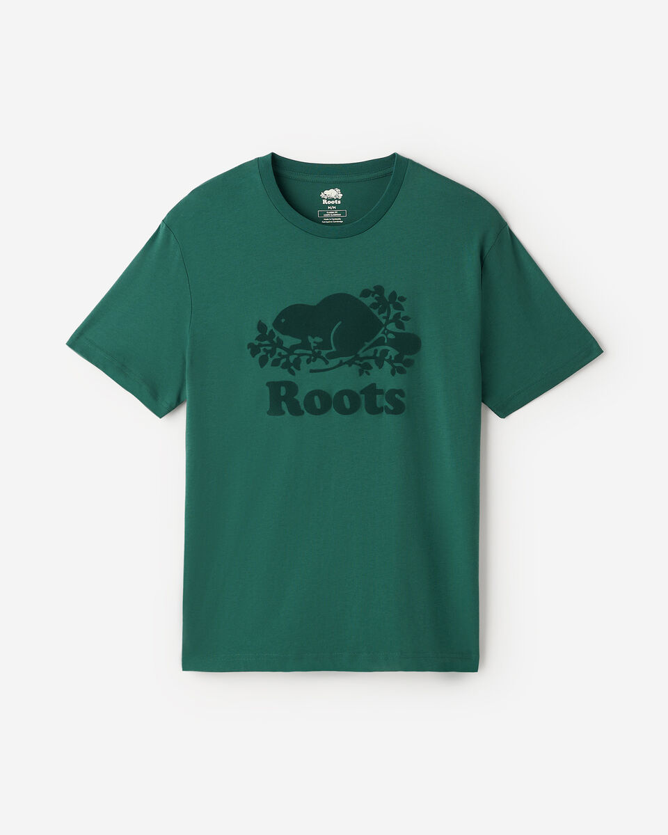 T-shirt en coton biologique Castor Cooper pour homme