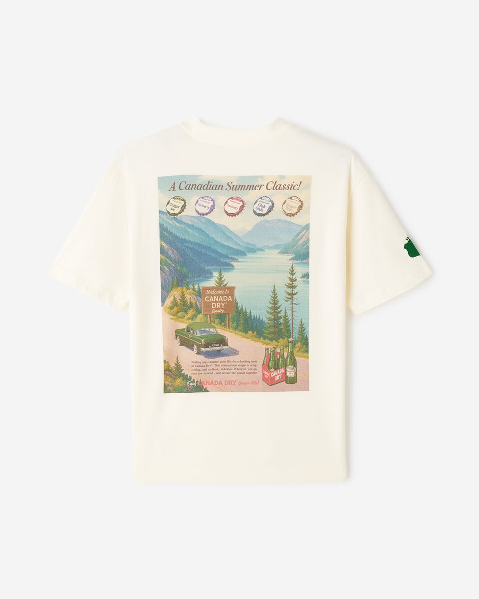 T-shirt Canada Dryᴹᴰ X Roots