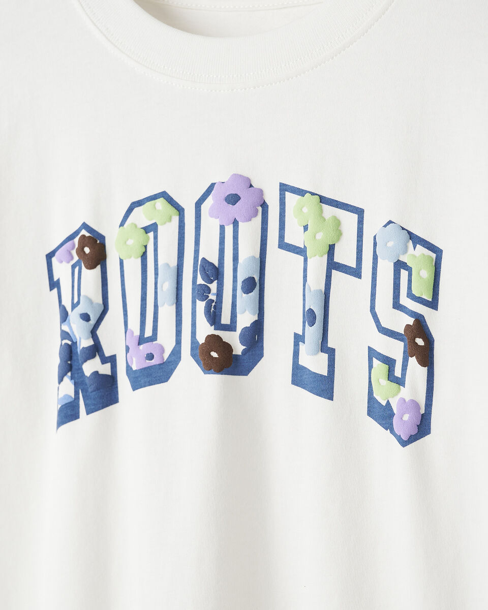 T-shirt motif floral pour enfant