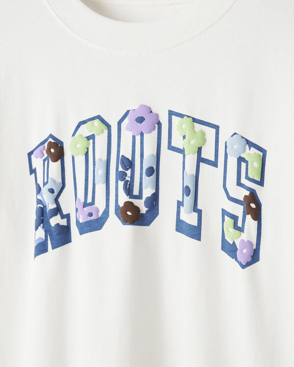 T-shirt motif floral pour enfant