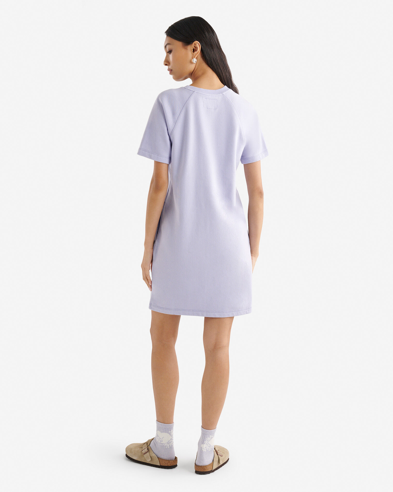 Organic Cooper Short Sleeve Sweat Dress