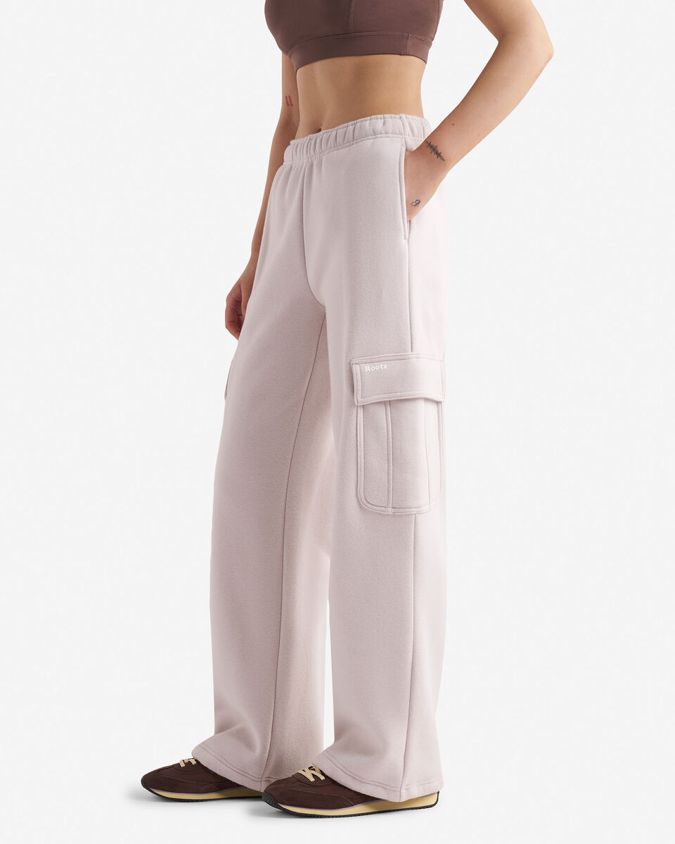 Pantalon à poches cargo en molleton Nuage