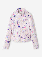 Blouson d&rsquo;athl&eacute;tisme sport ajust&eacute; pour filles