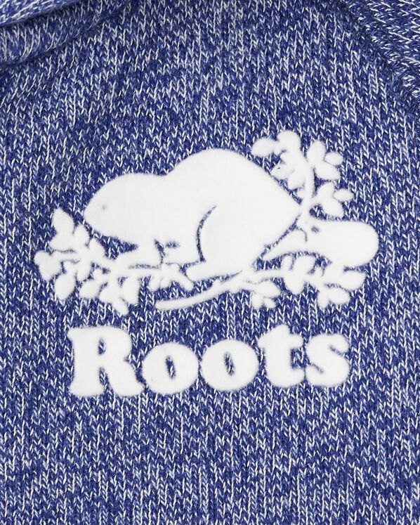 Chandail original &agrave; capuchon et glissi&egrave;re en jersey bouclette de coton bio pour b&eacute;b&eacute;s