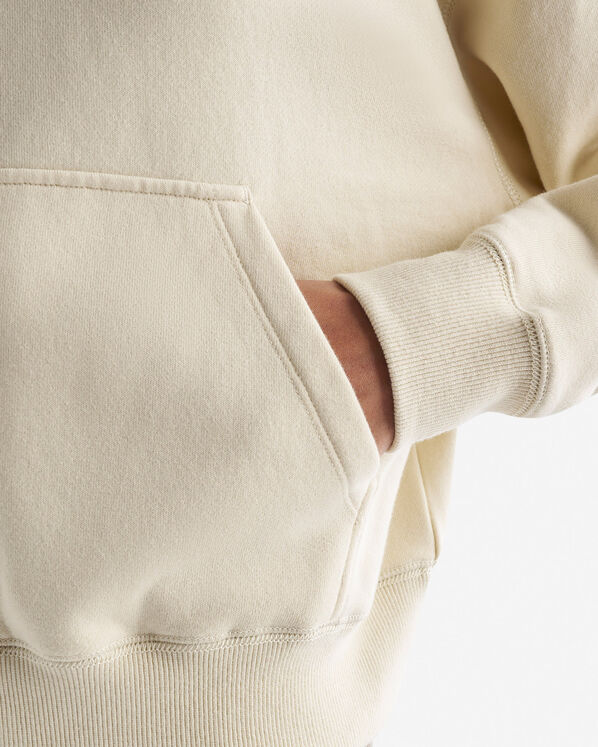 Blouson d’athlétisme à glissière en coton bio Cooper  Blouson d’athlétisme à glissière en coton bio Cooper