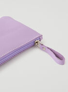 Pochette moyenne à glissière en cuir Cervino