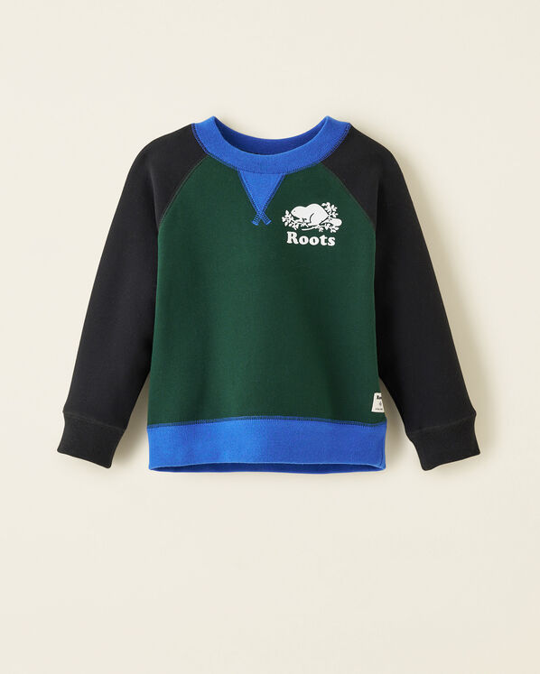 Toddler Organic Original Relaxed Blocked Crew Sweatshirt